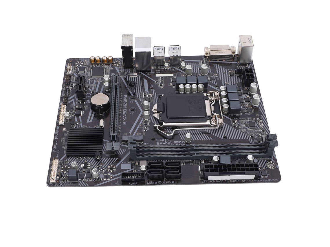 Placa-mãe De Jogos De Desktop B460m D2vx Si Lga 1200 Ddr4 M.2 Pci E 3.0 M Atx