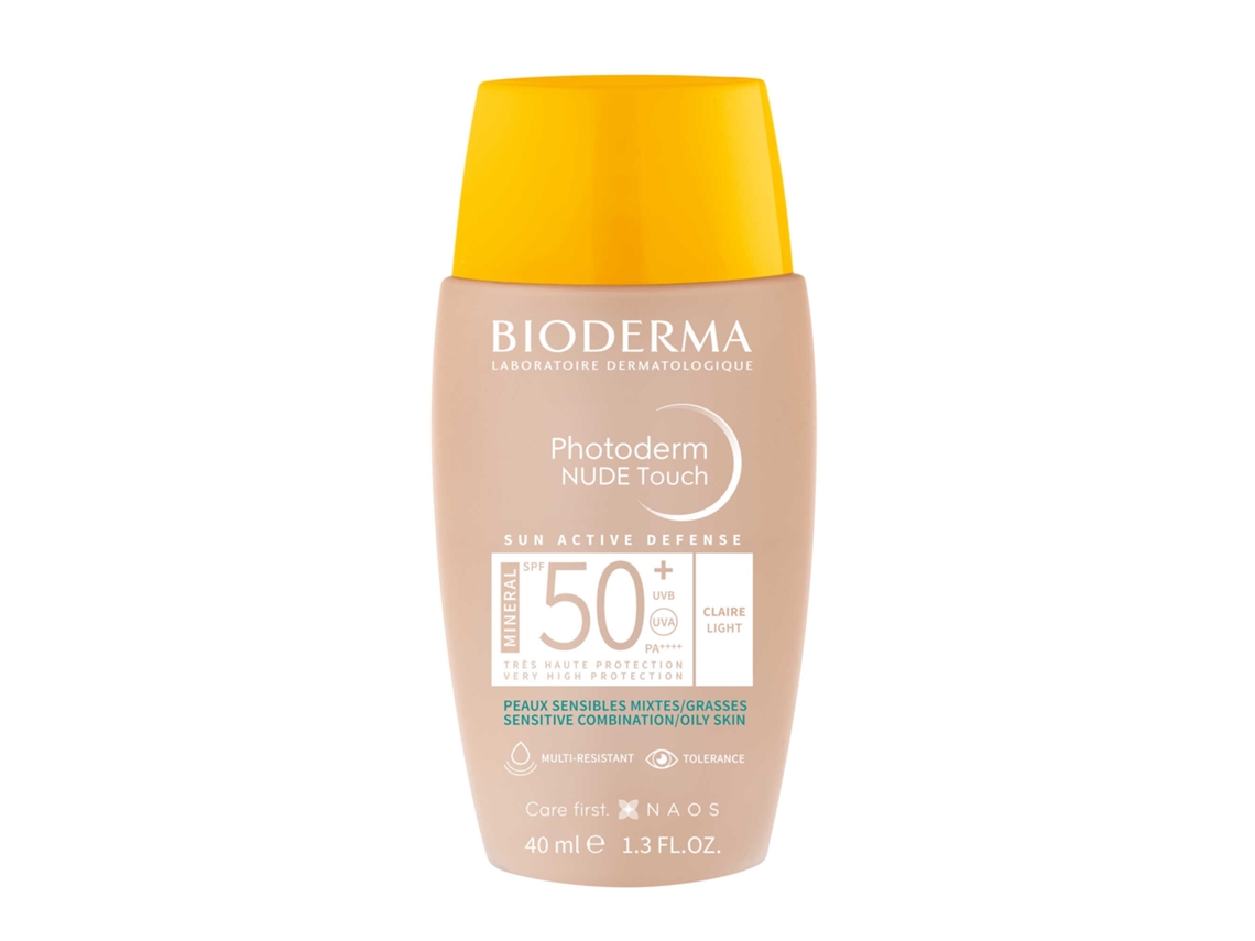Protetor Solar Photoderm Nude Touch Claire - 40 ml Bioderma
