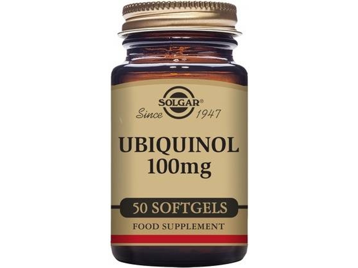 Suplemento Alimentar SOLGAR Ubiquinol (50 cápsulas de 100mg)