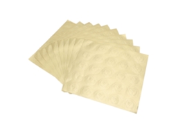 10 Pegatinas De Sello Dorado Con Relieve Patrón De Corazón Y Trigo Autoadhesivas Para Decorar Sobres Y Tarjetas De Saludo