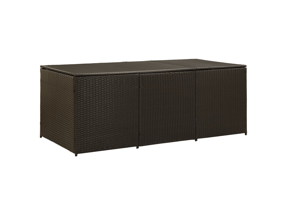 Storage Chest, Storage Chests Vidaxl Marrom Rattan / Vime (180 X 90 X 70 Cm)
