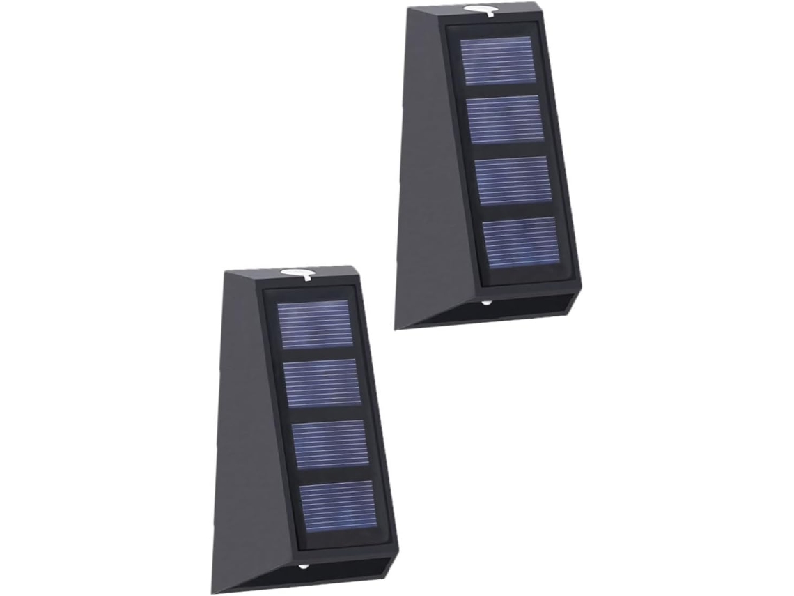 Kit com 2 Unidades, Lanterna Solar Suspensa, para Jardim, Pátio, com Iluminação Led, com Instalação Simples AQUAFORGE