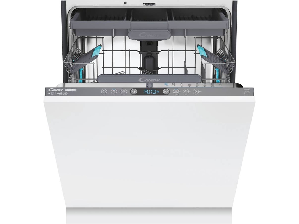 Máquina de Lavar Loiça Encastre CANDY CI5C6F1A (15 Conjuntos - 60 cm - Painel Cinzento)