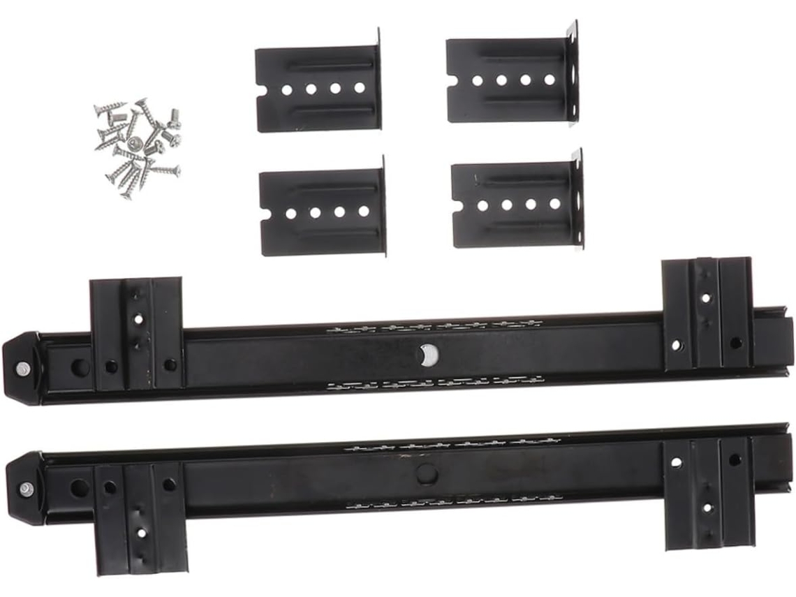 Trilhos Deslizantes Para Teclado Sewroro, Com Extensão Total, Para Gavetas De Armários E Bandeja Teclado Sob A Mesa