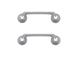 2 Peças De Protetores De Joystick Para Controle Remoto Air 3s/mini 3 Pro/mini 4 Pro.