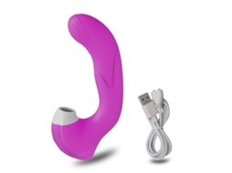 Vibrador de Sucção de 20 Modos Estimulador de Vácuo Feminino Masturbador Vaginal Roxo YIZHOOD