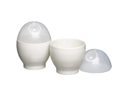 kit de 2 Xícaras de Ovo Cozido para Micro ondas, Prático e Nutritivo