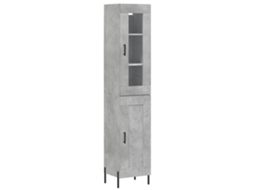 Highboard, Highboards Vidaxl Cinzeto Madeira Processada (n/a)