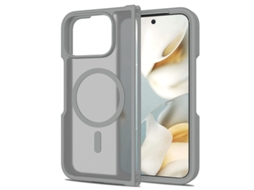 Capa Magnética Fosca Para Google Pixel 11 Pro Fold (cinza)