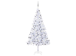 Artificial Christmas Tree, Artificial Christmas Trees Vidaxl Branco Pvc (240 Cm)
