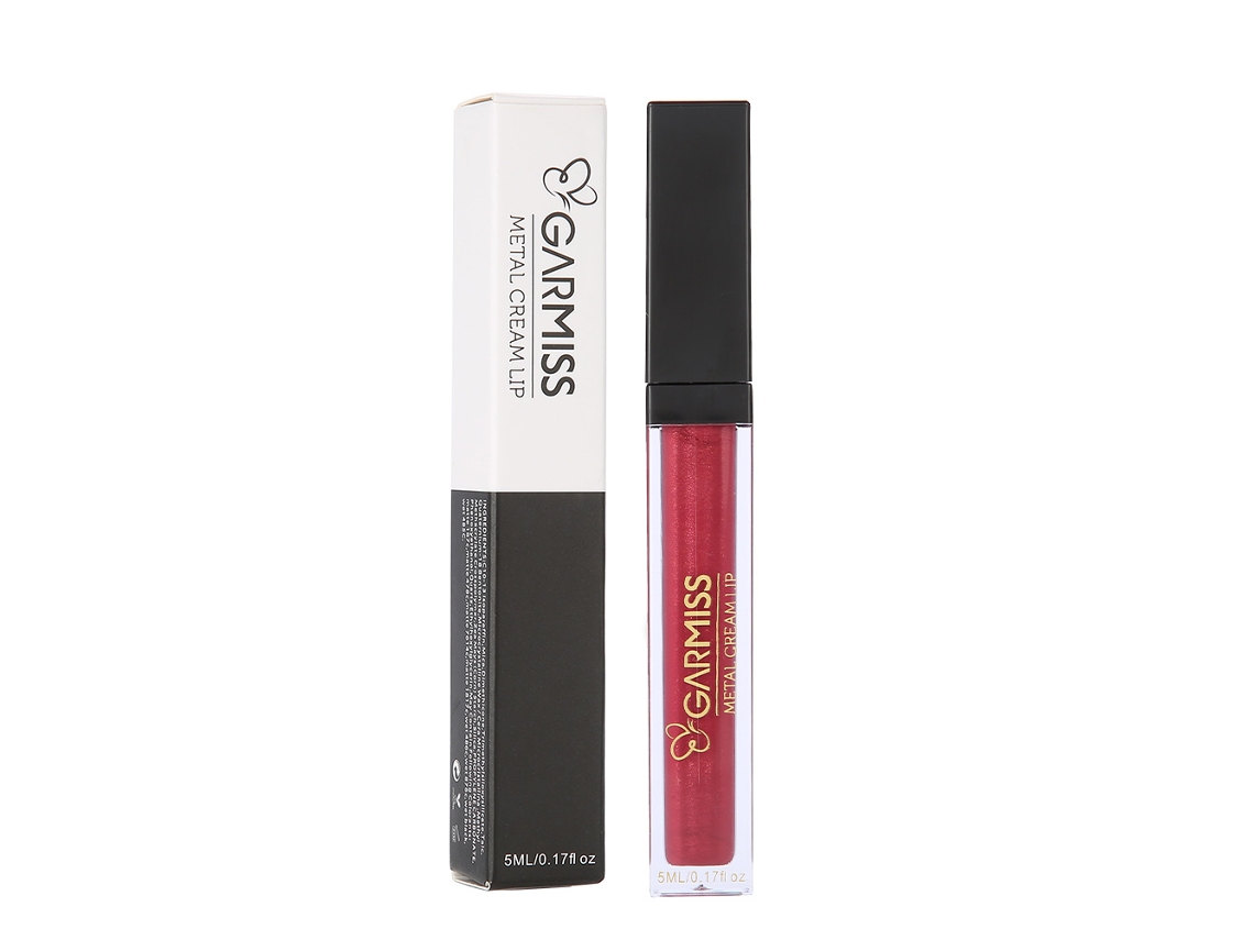 Labial Líquido Glitter Metálico De 5ml Cocohazel Largo Duración No Pegajoso Brillo Intenso