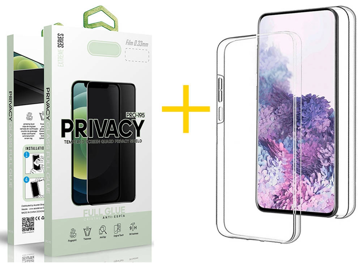 Capa + Película para iPhone 11 Pro SKYHE Transparente Claro