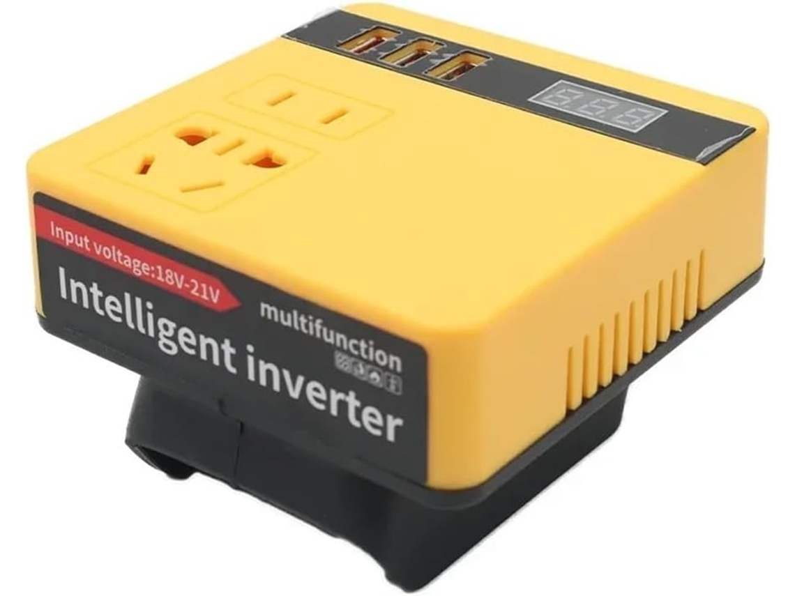 Inversor Multifuncional De Bateria De Lítio 220v Com Usb, Compatível Com Diversos Dispositivos.