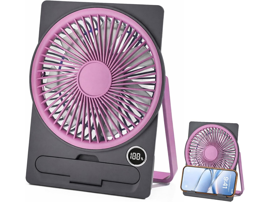 Ventoinha de Secretária Portátil USB 3 Níveis CZHHMART