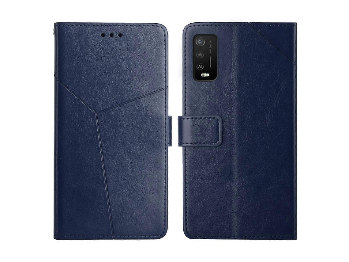 Capa De Couro Flip Horizontal Com Costura Para Wiko Power U10 / U20 Y