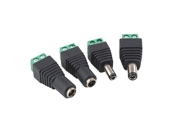 Adaptadores De Conector Dc Para Borne/parafuso Sanda Sd 7334 Preto