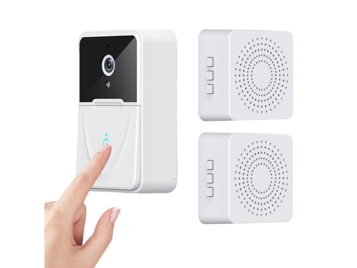 Campainha Inteligente de Vídeo EOOCOO monitoramento HD remoto WiFi | EOOCOO