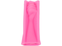 Molde De Silicone Rosa Para Vaso De Mão, Ideal Para Artesanato.