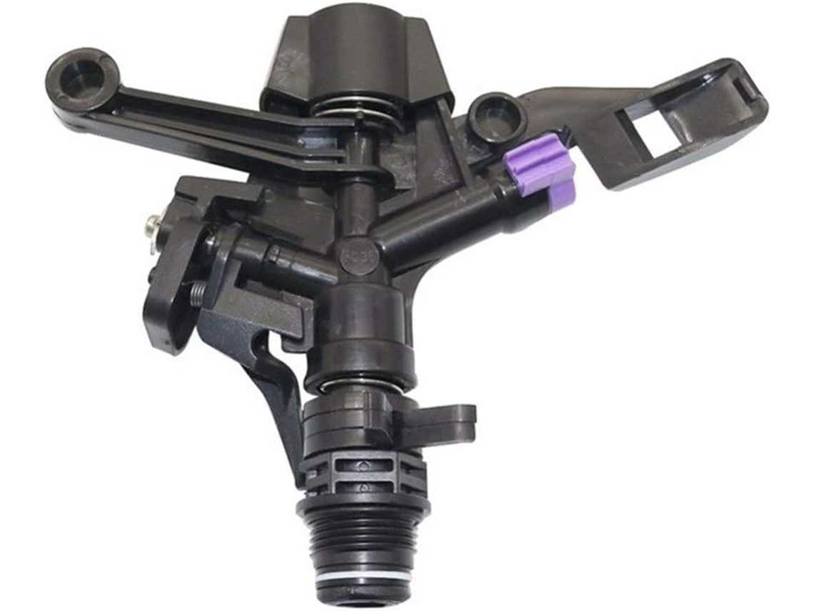 Aspersor Rotativo Ajustável 3/4'' para Irrigação de Gramados e Jardins com MARCA