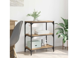 Vidaxl Gabinete De Livros 3 Níveis 60 X 33 X 70,5 Cm