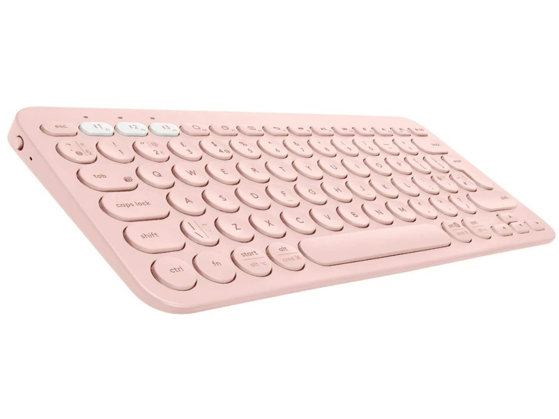 Lurelia Teclado Bluetooth Ep/c/784 Com Bluetooth/sem Fios, Até 3 Dispositivos, Compatível Windows/mac/ios/android Para Pc, Tablet E Uso Diário