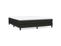 Box Spring Bed Frame, Box Spring Bed Frames Vidaxl Preto Tecido (160 X 200 Cm)