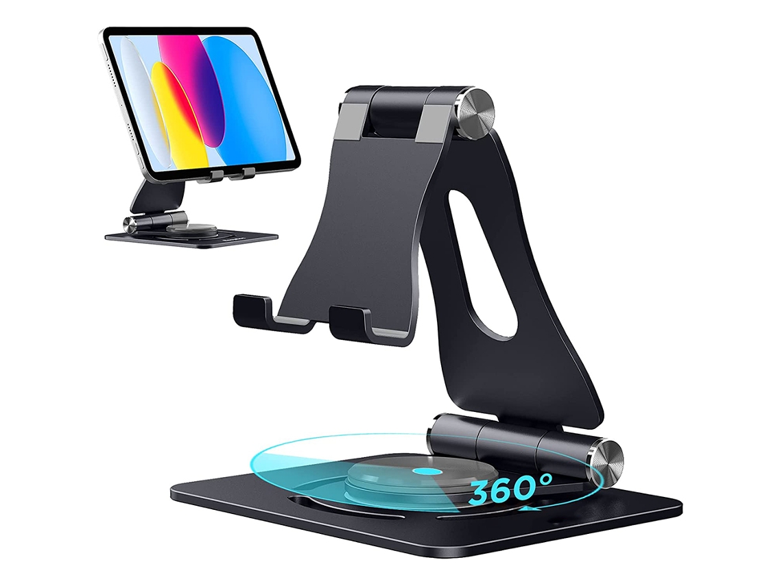 Suporte Para Tablet Ajustável 360°, Suporte Dobrável Universal Para Ipad Pro Air Mini, Nintendo Switch (4 11 Polegadas)