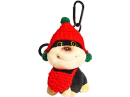 Pingente Exclusivo Para Bolsa Em Formato De Cachorrinho Abelha, Um