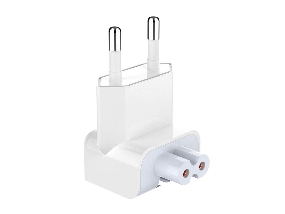 Adaptador De Viagem Para Macbook Da Apple A Ue, Conexão Fácil
