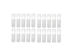 2026 20 unidades de frasco de espuma com bomba transparente anti-vazamento, dispensador de viagem de 50 ml