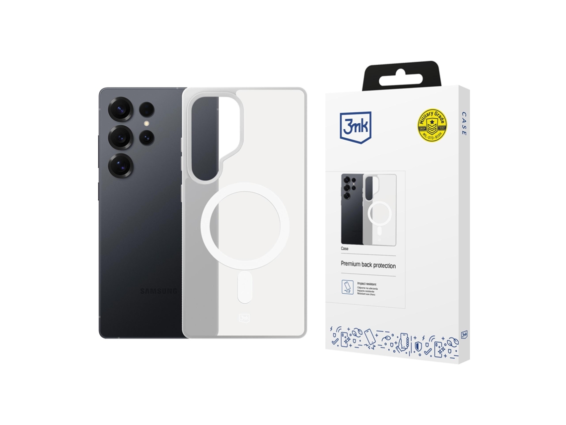 Capa Protetora Ultra 3mk Smoke Magcase Para Samsung Galaxy S25