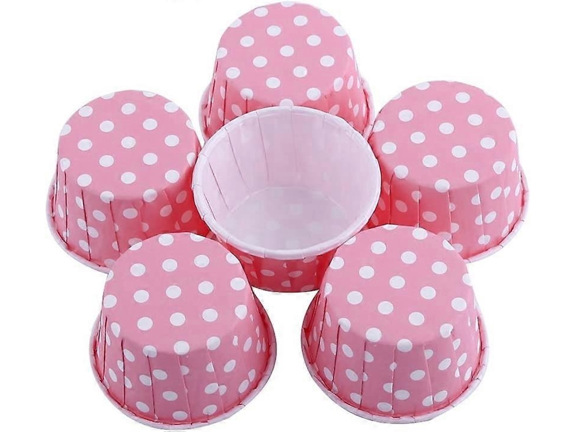Pacote Com 100 Forminhas De Papel Para Cupcakes, Mini Bolos, Moldes Sacos Muffin, Coloridas.