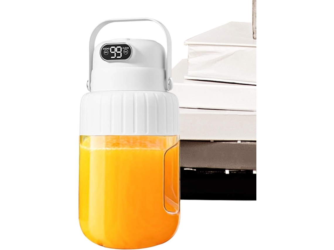 Espremedor de Citrinos Jarra Mistura 1000 Ml Liquidificador Portátil Sem Fios para Legumes, Cozinha, CHABERLU