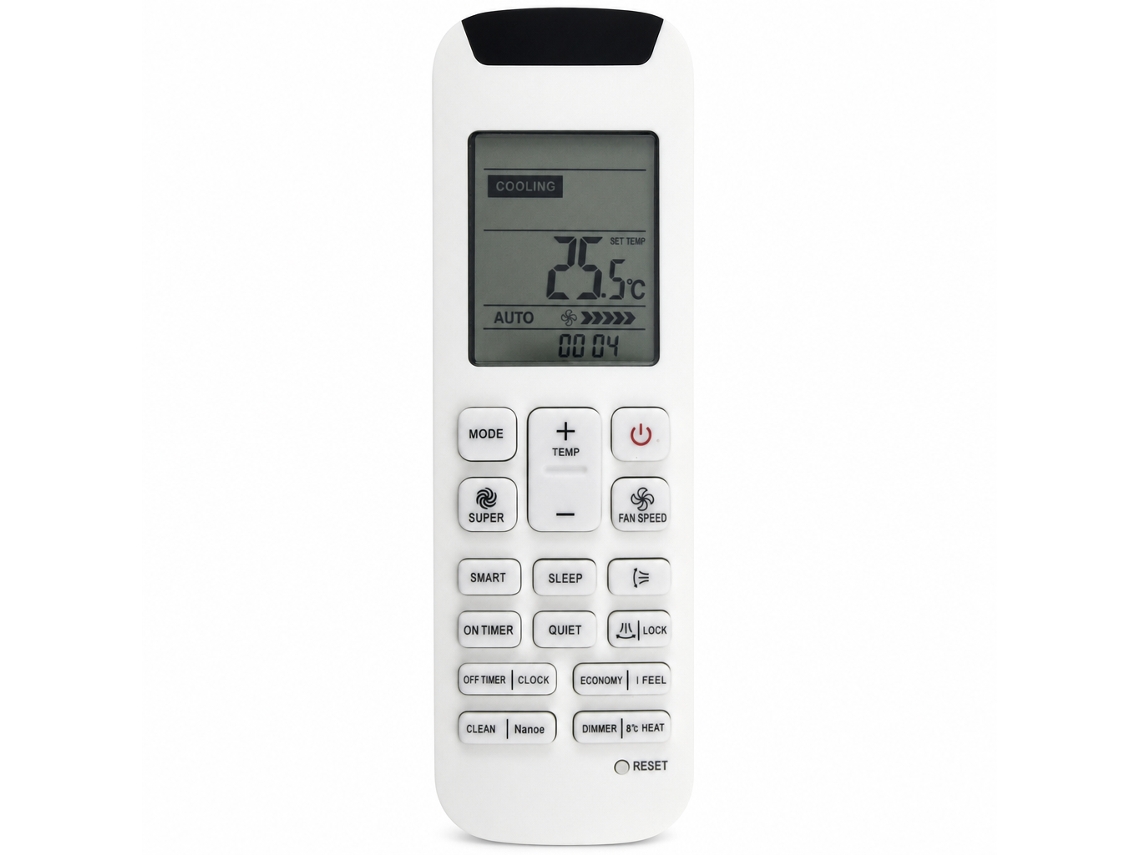 Comando À Distância Para Ar Condicionado Compatível Com Hisense Dg11r1-01, Sem Configuração