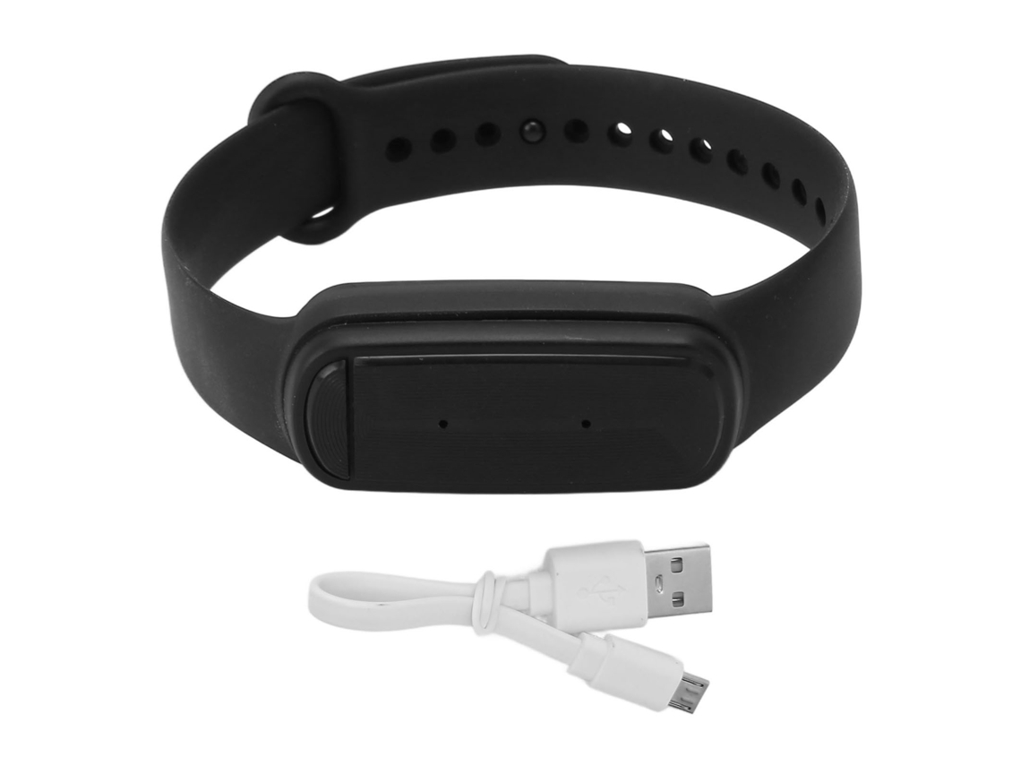 Pulseira Repelente Ultrassônico (3 Modos Recarregável Usb)