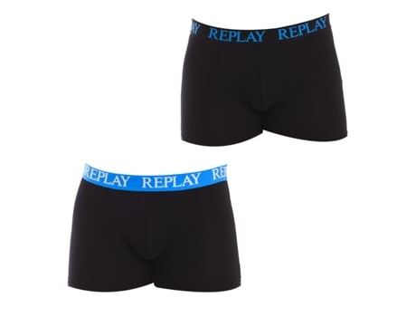 Boxers de Homem REPLAY UNDERWEAR Preto (L)