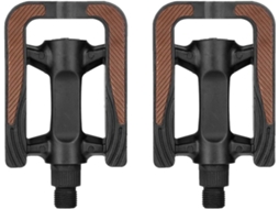 Black Universais Pedais Para Bicicleta Com Dupla Camada