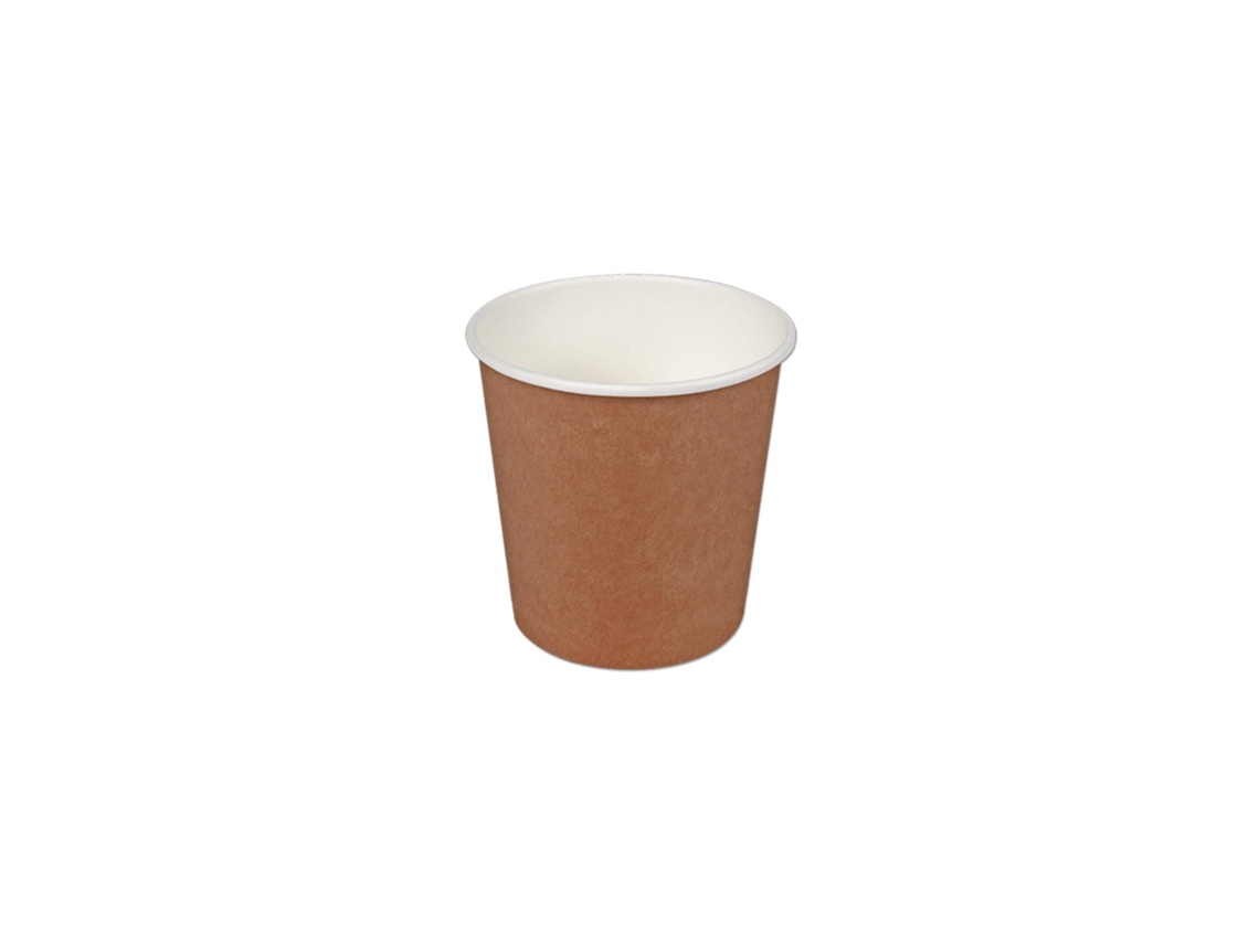 Best Copos De Papel Descartável Café 80 Cc Castanhos 50  Unidades