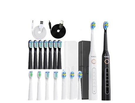 Sonic Escova De Dentes Elétrica Sg 507 Adulto Temporizador Escova 5 Modos Carregador Usb Escova De Dentes Recarregável Seago