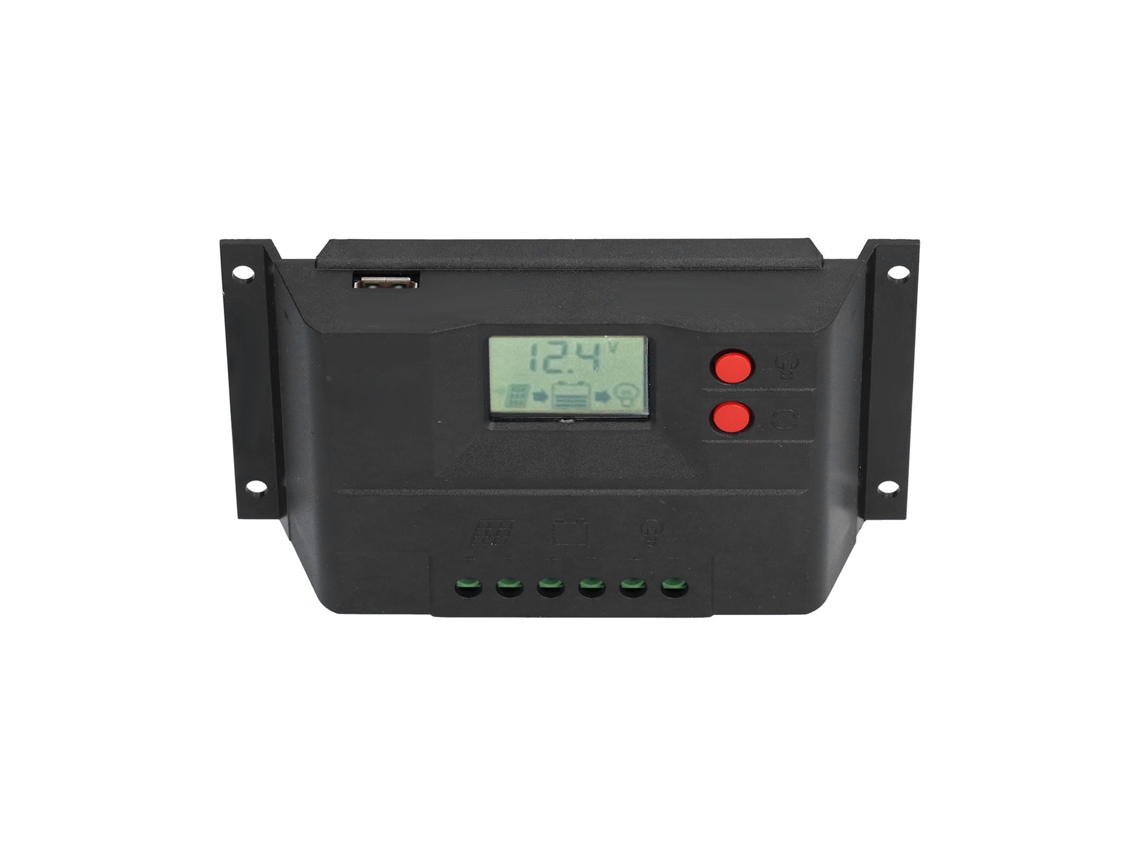 Controlador de Carga Solar 12v 24v com Proteção de Circuito