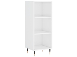 Aparador Branco Brilhante MAISON EXCLUSIVE Derivados de Madeira 34,5x32,5x90 cm