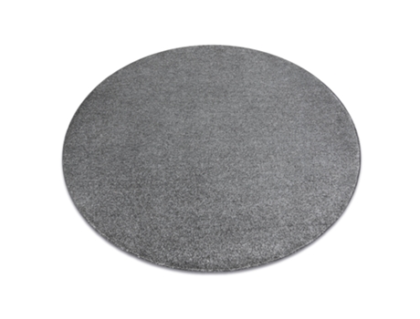 Tapete Redondo Indus Cinza 95 Avião Melange (circulo 200 cm)