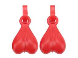 Chaveiro de Chinelo Cute Estiloso Presente Aniversário Vermelho
