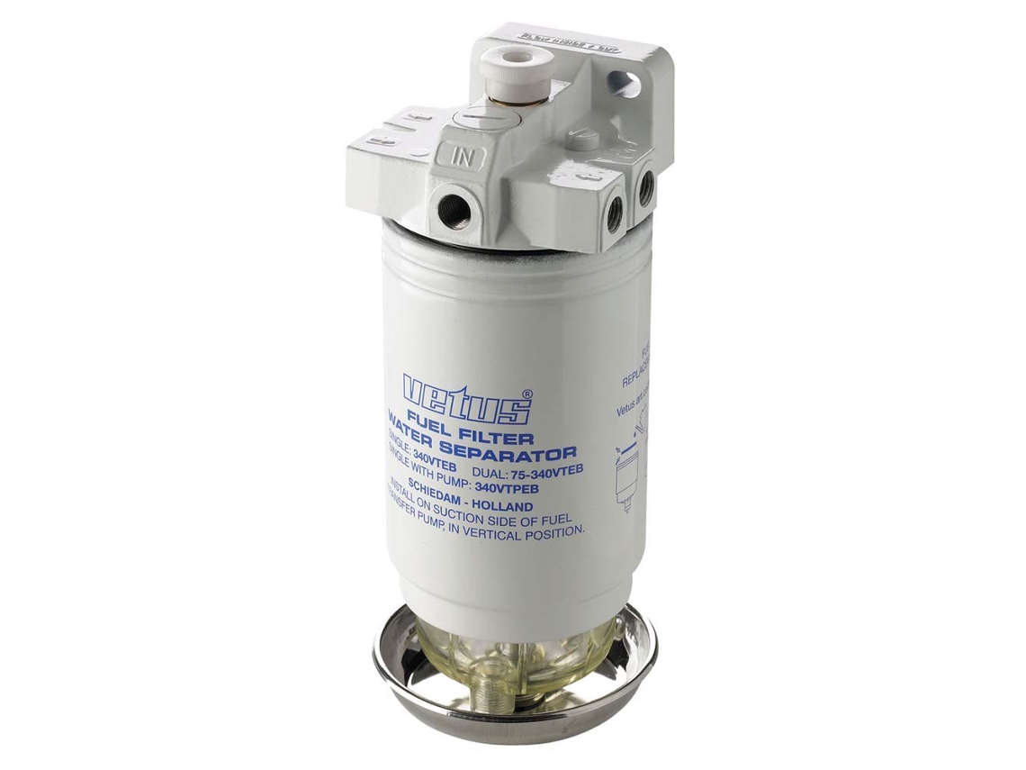 Filtro de Combustível Separador de Água com Bomba 380 L/H Brancovetus
