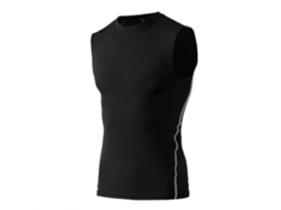Colete Business de Musculação para Homens, sem Mangas, Preto