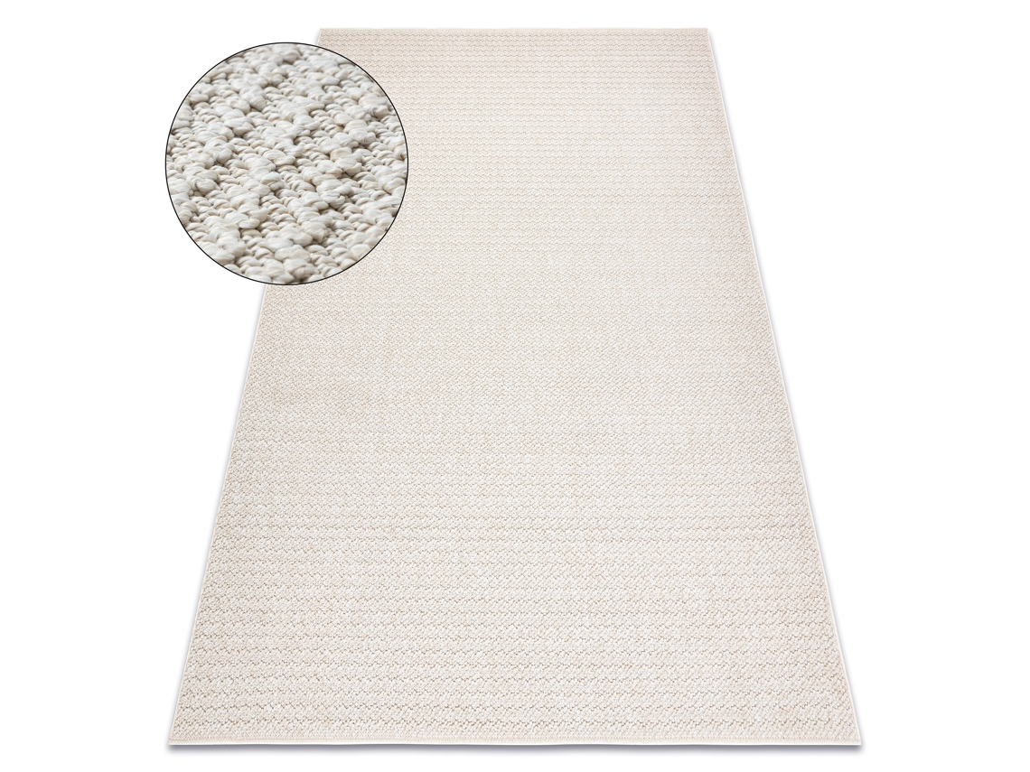 Tapete Jersey 19236 Creme Estrutural Laço Boho