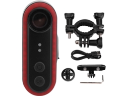 Chiciris Caméra À Vélo 1080p Grand Angle, Registro De Boucle Étanche Com Feu Arrière, Aplicativo Para