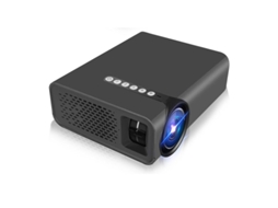 Projetor Yg520 Snyc Display Smartphone Mini Lcd Led 1080P Hdmi Usb Av Sd Home Theater Blackeu Plug