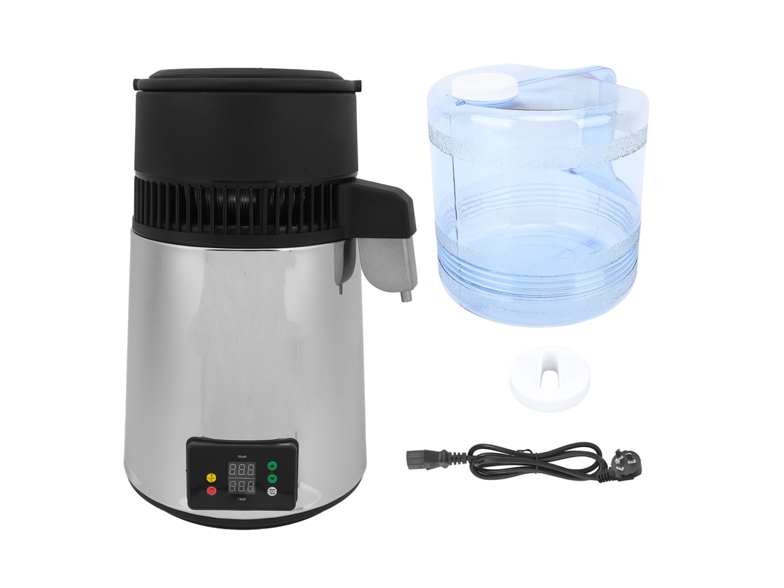 Laxiscreed Máquina Automática De Água Destilada 4l Com Bica Inox E Dual Temperatura