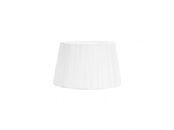 FABRILAMP 157513001 Laura E27 Abajur Branco 30Dx22Dx17H Aberto Cônico